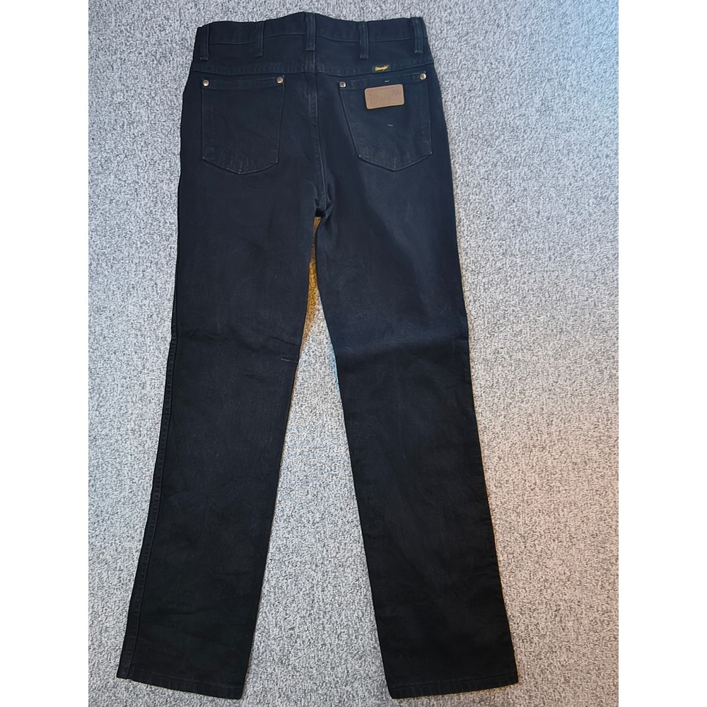 Wrangler Cowboy Cut 31x32 Men's Black Original Cut Jeans